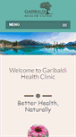 Mobile Screenshot of garibaldihealthclinic.com